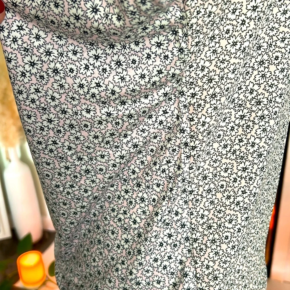 LOFT Women's Floral Blouse - Pink and White - Picture 7 of 10